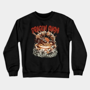 dragon sushi ramen Crewneck Sweatshirt